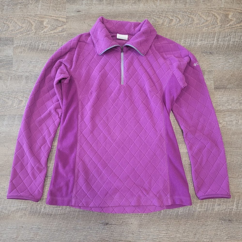 COLUMBIA | Glacial Fleece Quarter Zip Pullover Sweater | Sz. S